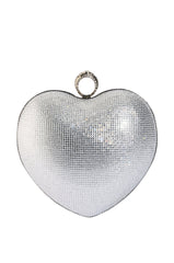 BIG OL HEART RHINESTONE CLUTCH