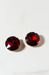 BIG RED EARRING