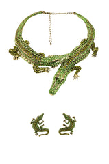 BITE ME ALLIGATOR NECKLACE