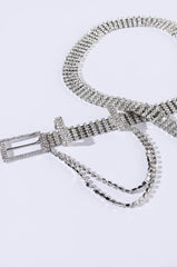 BLINDING LIGHTS RHINESTONE BELT