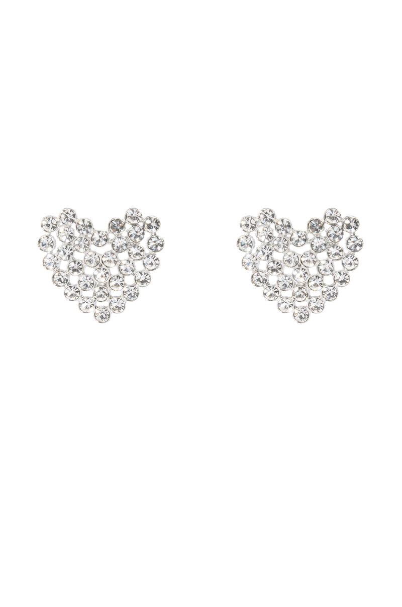 BLING HEART STUD