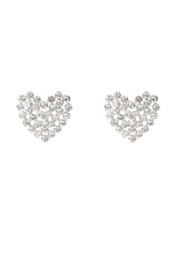 BLING HEART STUD