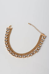 BLING IT ON RHINESTONE NECKLACE SET