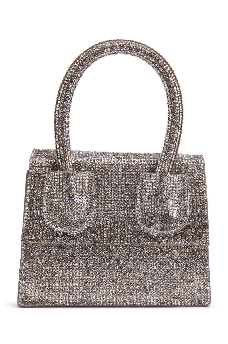 BLINGED OUT RHINESTONE MINI BAG