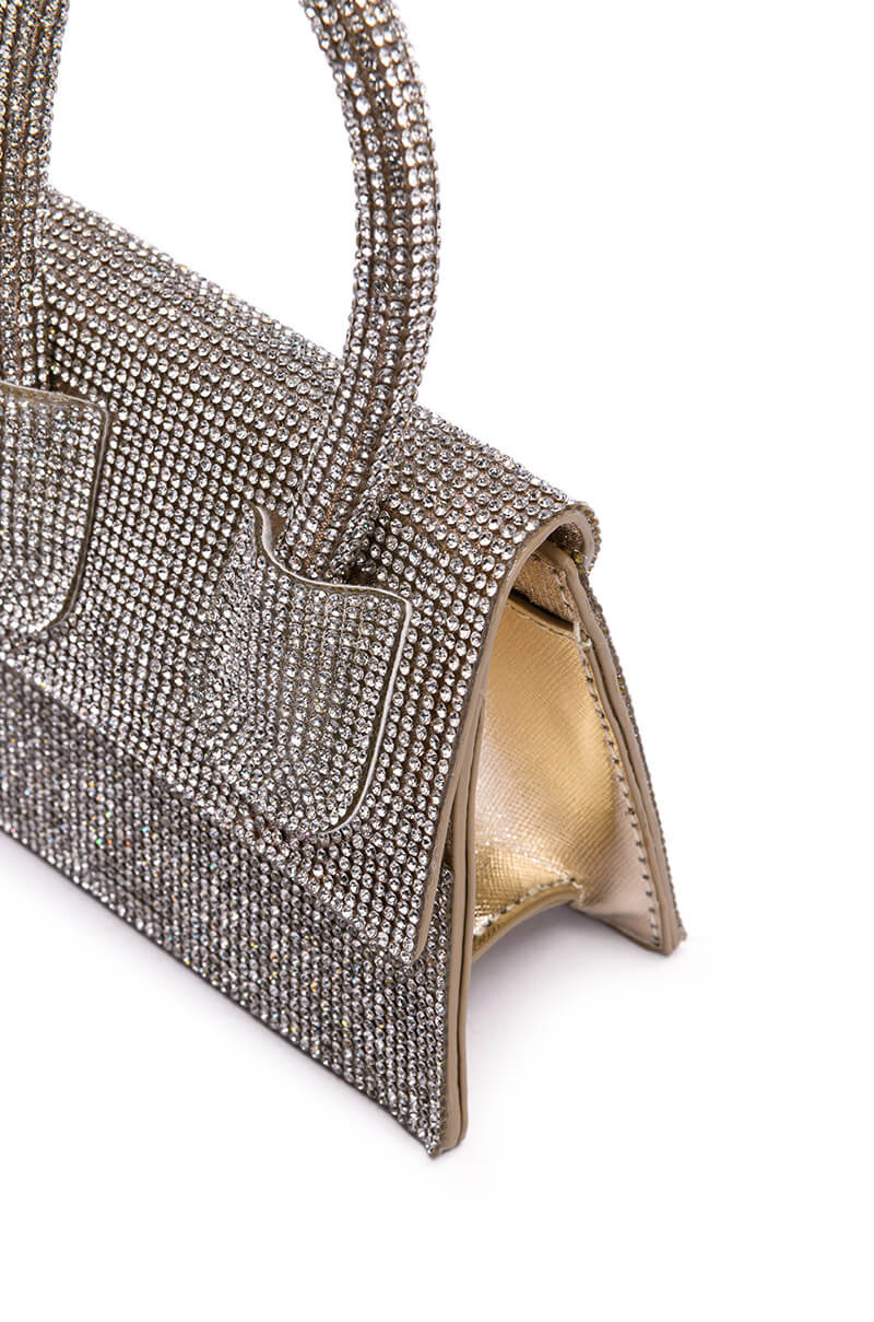 BLINGED OUT RHINESTONE MINI BAG