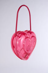 BLOSSOM ACRYLIC HEART BAG