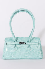 BLUE DREAMS CROC PURSE