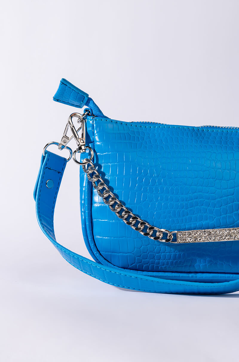 BLUE LAGOON CROC PURESE