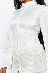 BODY PEARL CORSET