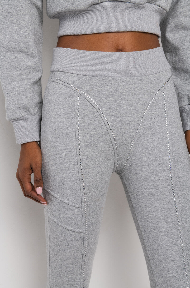 BODYLINES RHINESTONE SWEATPANT