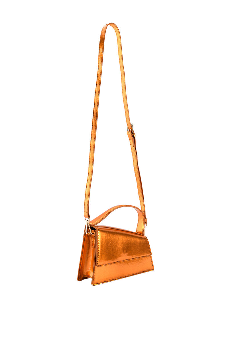 BOISE ORANGE ASYMMETRICAL PURSE