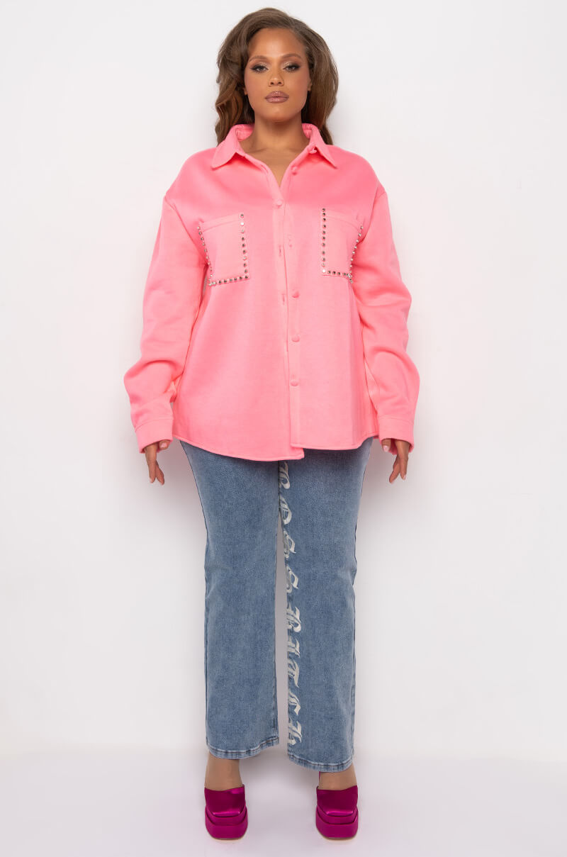 BOSS BITCH HI-RISE STRAIGHT JEANS
