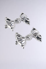 BOW BOW METAL HAIR CLIPS