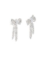 BOW ME EARRING IN SILVER