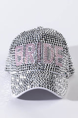 BRIDE RHINESTONE SNAPBACK