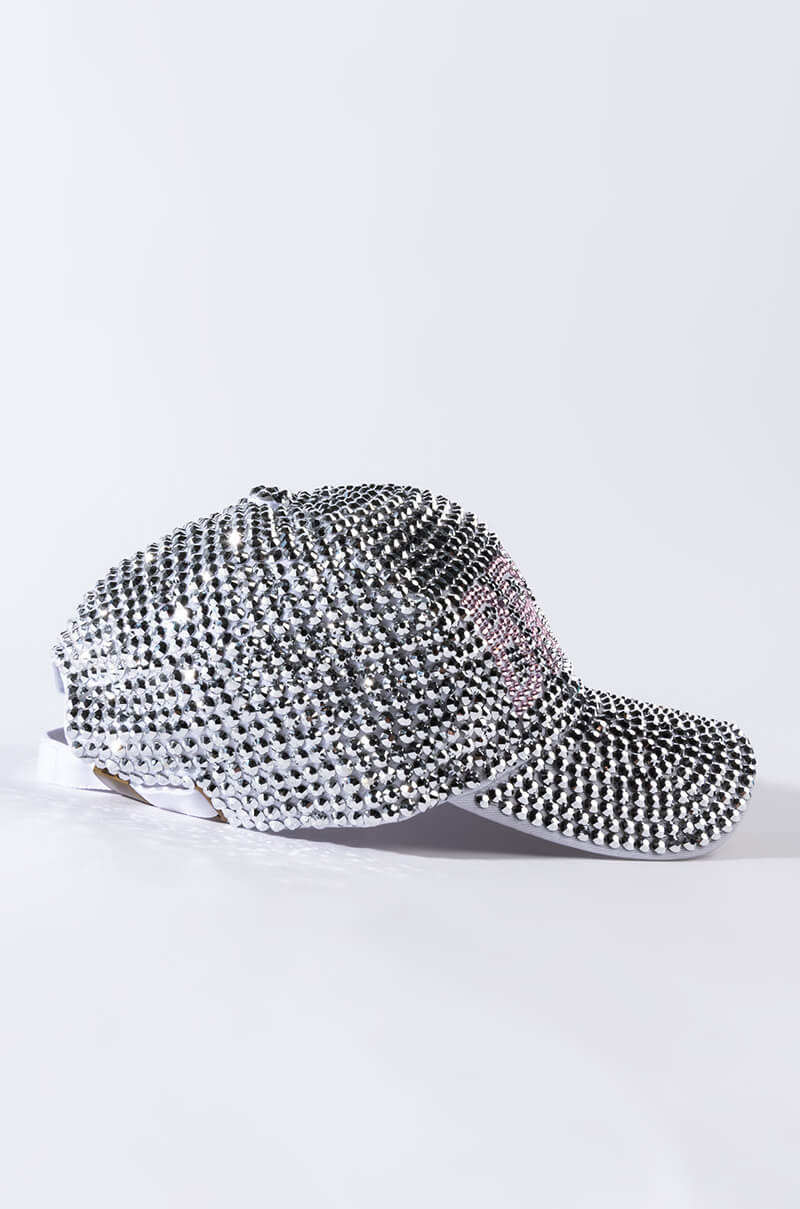 BRIDE RHINESTONE SNAPBACK