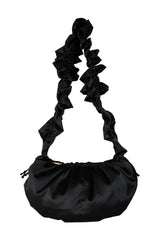 BUBBLE POP ELECTRIC SATIN SHOULDER BAG