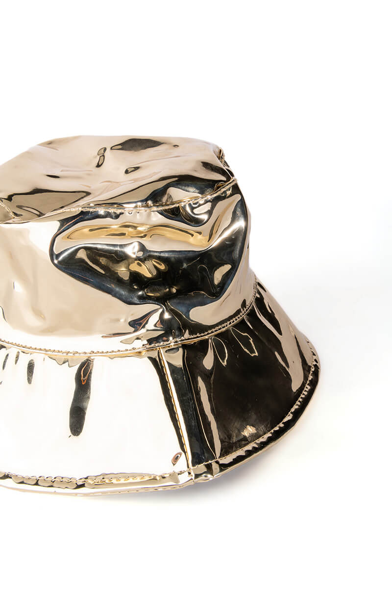 BUSS IT GOLD OVERSIZED BUCKET HAT