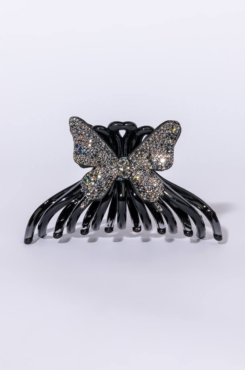 BUTTERFLY BANANA HAIR CLIP
