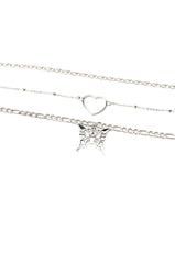 BUTTERFLY DOORS NECKLACE SET