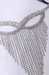 BUTTERFLY RHINESTONE MASK