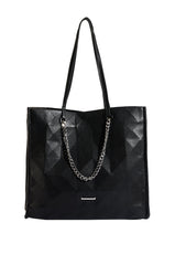 BUZZING BLACK TOTE BAG