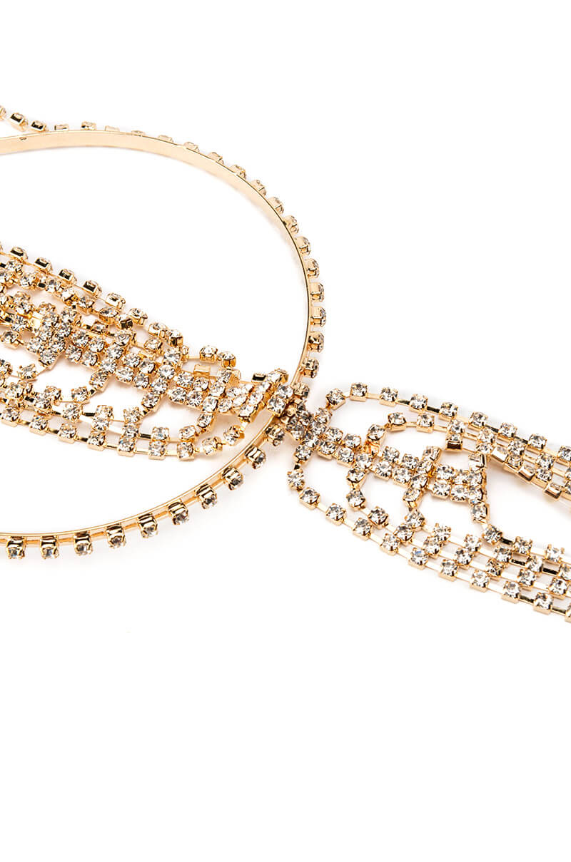 BYE WIG RHINESTONE HAIRPIECE