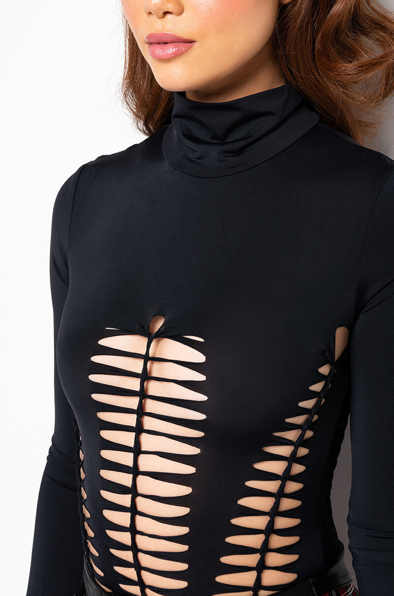 CALL ME BEEP ME CUT OUT BODYSUIT