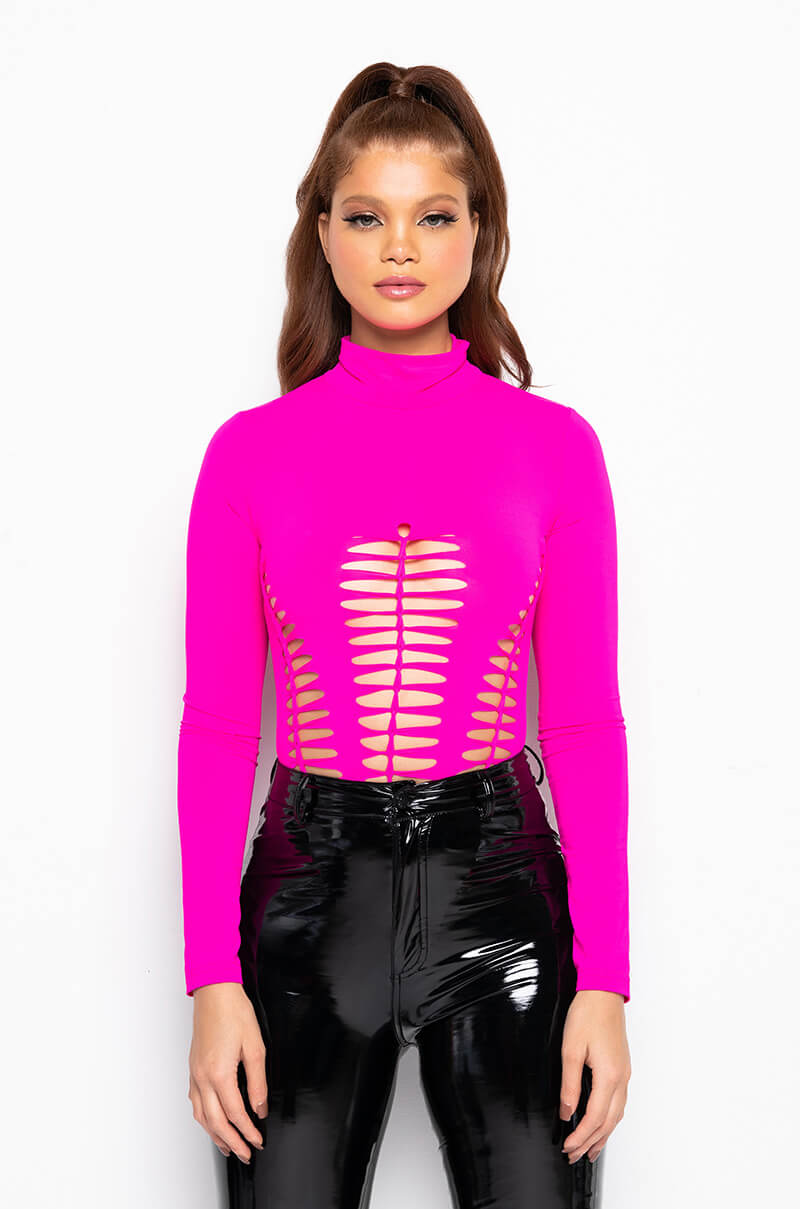CALL ME BEEP ME CUT OUT BODYSUIT