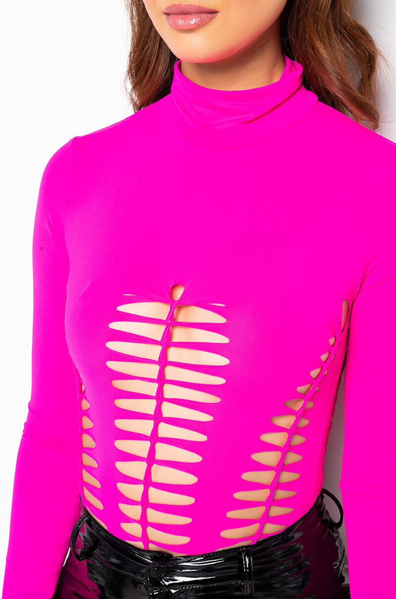 CALL ME BEEP ME CUT OUT BODYSUIT