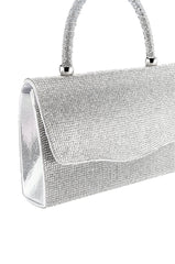 CAN I GET IT EMBELLISHED TOP HANDLE PURSE