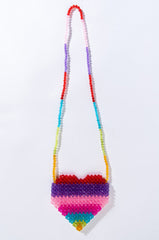 CANDY HEART BEAD BAG