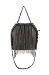 CHAIN FRINGE PURSE