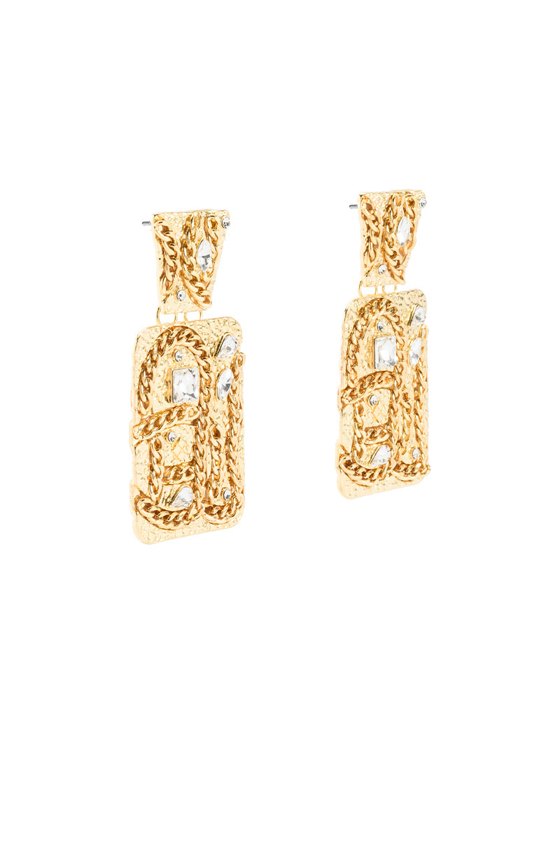 CHAINED UP EARRING