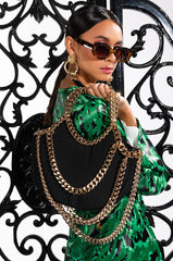 CHAINS ON CHAINS PURSE