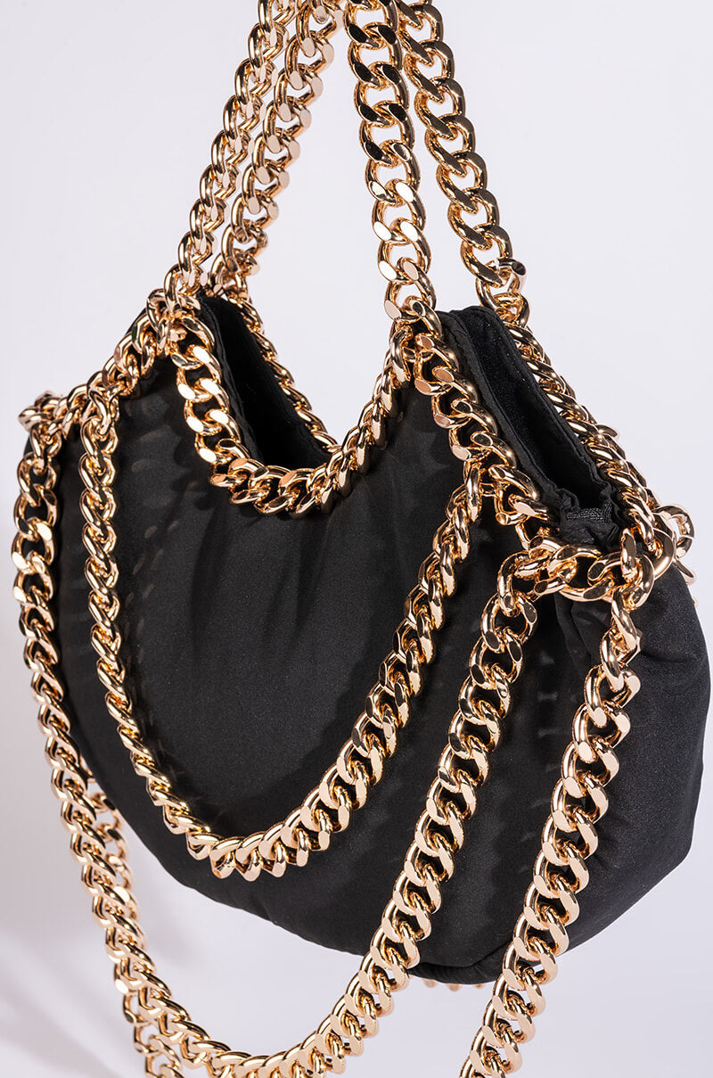 CHAINS ON CHAINS PURSE