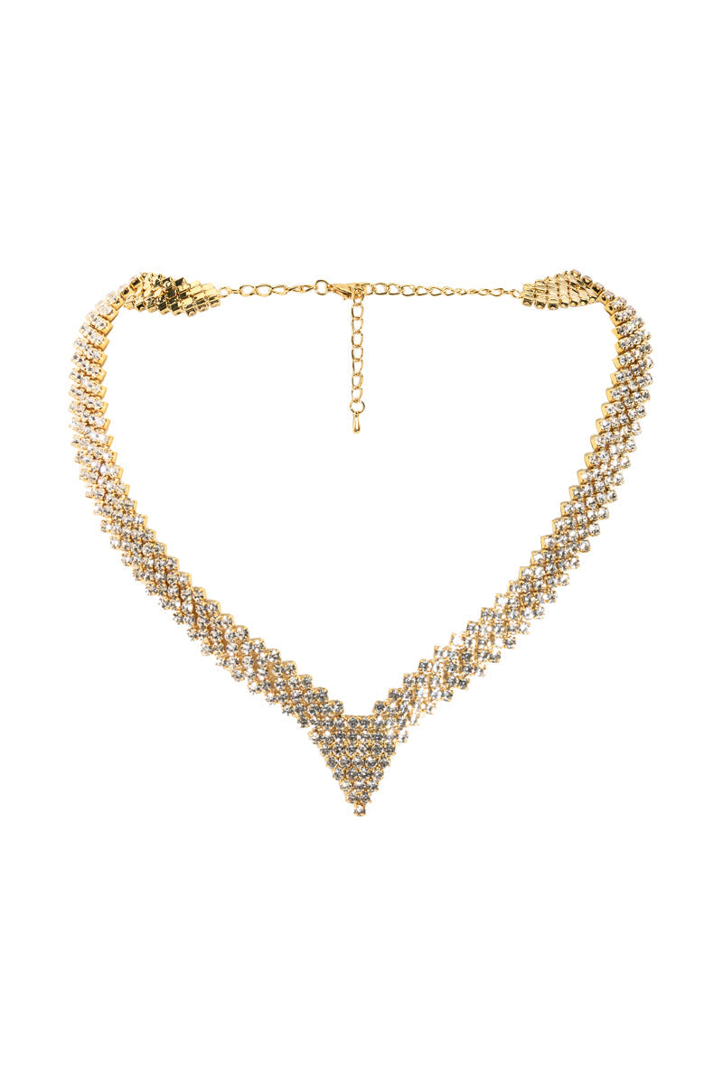 CHANGE YA LIFE CHOKER IN GOLD
