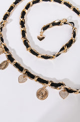 CHARMED CHAIN BELT