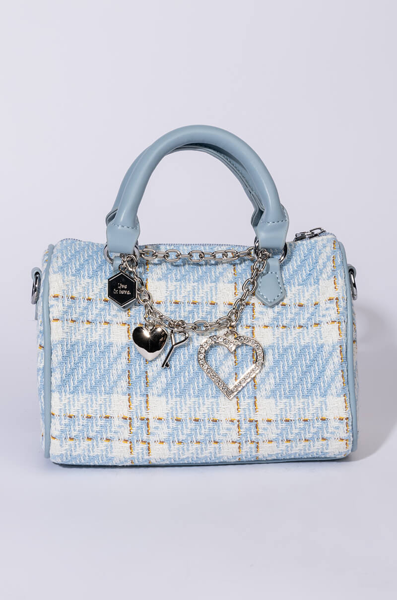 CHER PLAID PURSE