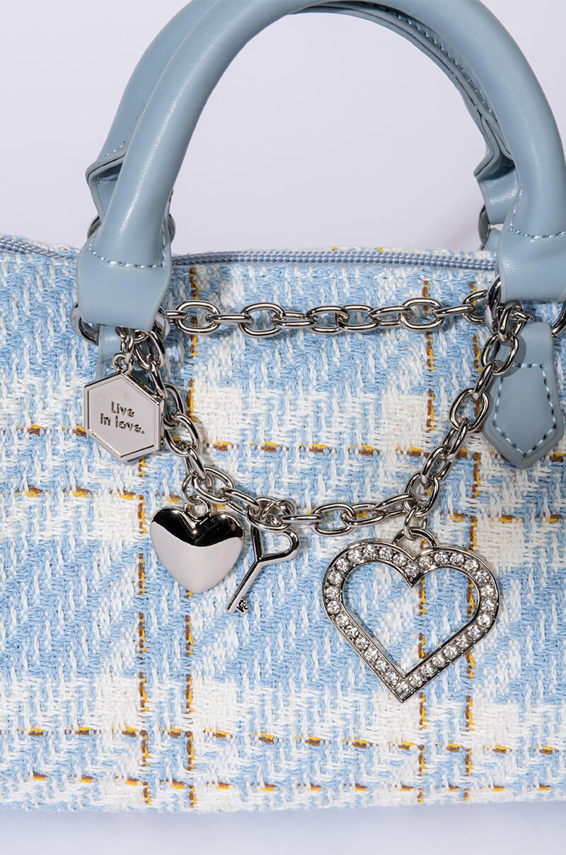 CHER PLAID PURSE