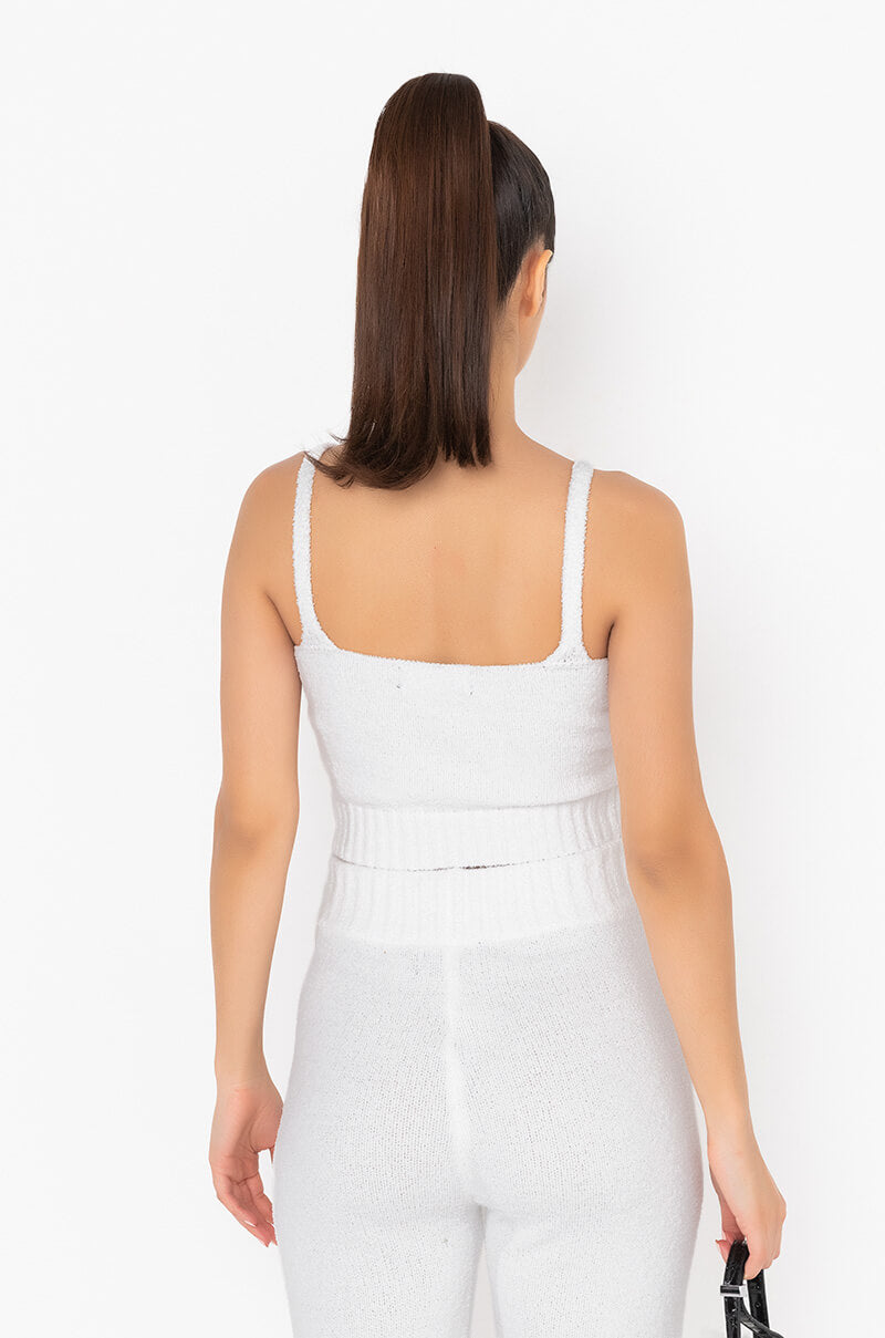 CHILLIN AF COZY TANK IVORY