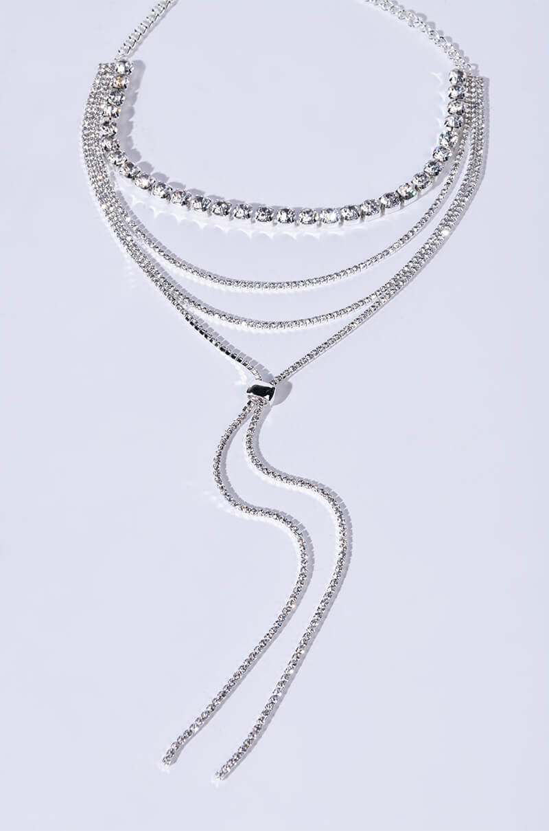 CHOKER RHINESTONE LARIAT