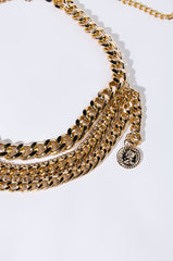 CHOOSY AND BOUJIE MULTI CHAIN BELT