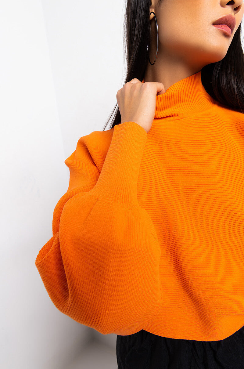 CINNAMON COOKIE SWEATSHIRT ORANGE