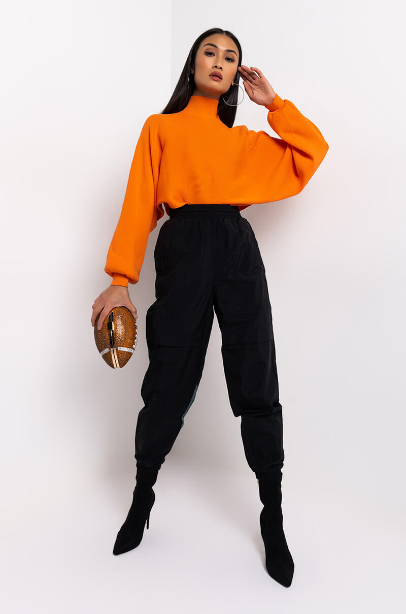 CINNAMON COOKIE SWEATSHIRT ORANGE
