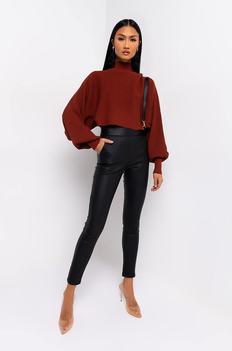 CINNAMON COOKIE SWEATSHIRT rust