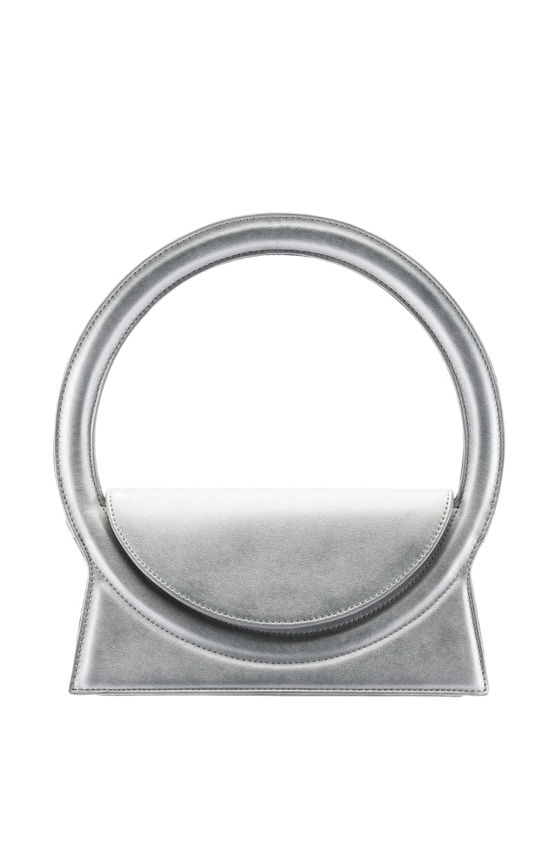 CIRCLE OF LIFE SILVER PURSE