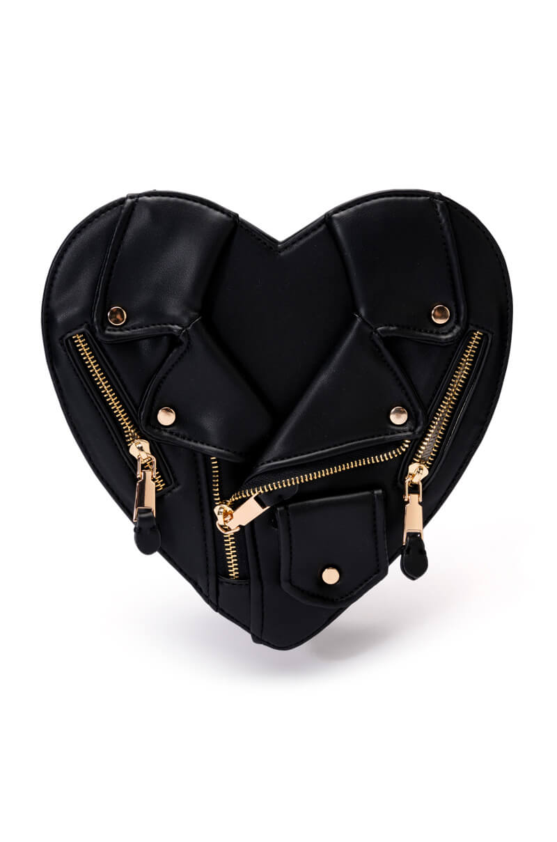CITY OF LOVE MOTO CROSSBODY BAG