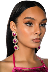 CLASS ACT GEM DROP EARRINGS