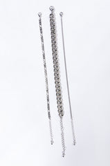 CLASSIC CUBAN ANKLET SET